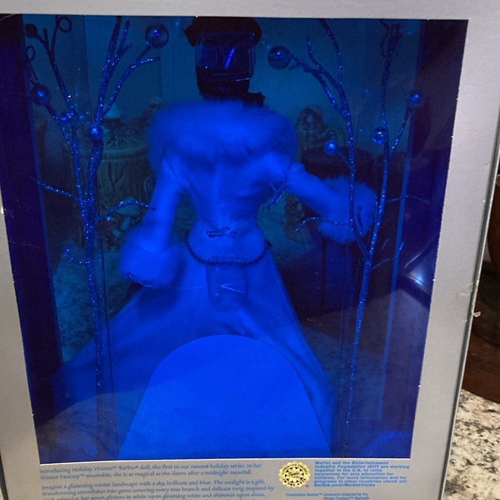 Barbie Holiday Visions Doll in White and Silver - Picture 4 of 6